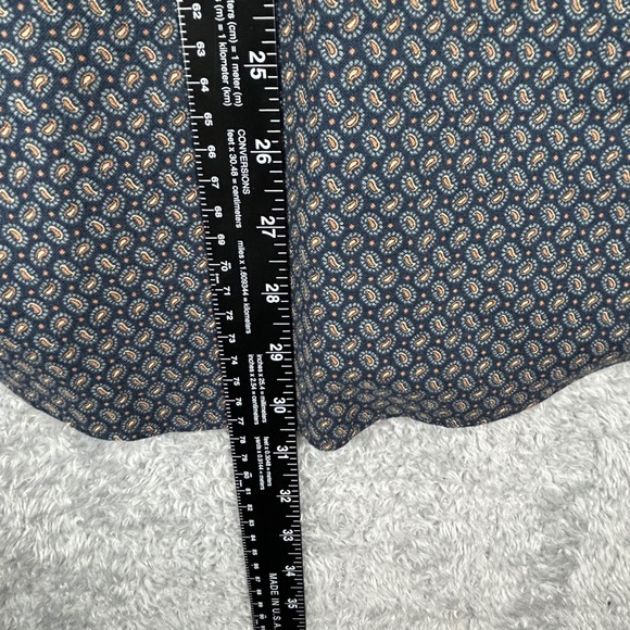 Brooks Brothers Regent Men's Long Sleeve Button Down Micro Paisley Print Size L - Picture 8 of 10